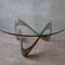 Mid-Century Aluminum and Glass Coffee Table attributed to Knut Hesterberg, 1960s, Image 3