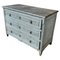 19th Century French Chest of Drawers in Grey Patinated Wood, Image 1