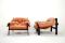 Brazilian Leather Lounge Chair by Percival Lafer 3