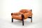 Brazilian Leather Lounge Chair by Percival Lafer 6