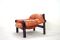 Brazilian Leather Lounge Chair by Percival Lafer, Image 7