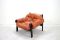 Brazilian Leather Lounge Chair by Percival Lafer, Image 5