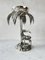 Vintage Silver Plated Stag and Palm Centerpiece from Valenti, 1960s 2