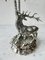 Vintage Silver Plated Stag and Palm Centerpiece from Valenti, 1960s 4