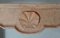 18th Century French Regency Limestone Mantelpiece in Peach Color, Image 4