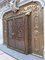 French Carved Marble Fireplace with Original Brass Insert, 1880, Image 4