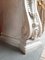 French Carved Marble Fireplace with Original Brass Insert, 1880 8