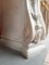 French Carved Marble Fireplace with Original Brass Insert, 1880, Image 8