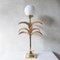 Italienische Messing Palmen Lampe von Sergio Terzani, 1970er 8