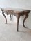 18th Century Rococo Console Table with Onyx Marble Top, Image 4