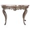18th Century Rococo Console Table with Onyx Marble Top 1