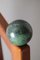 Silla posmoderna de cuero de jade, años 80, Imagen 5