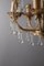 Antique Hollywood Regency Italian Murano Chandelier 3