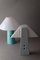 Lámpara de pared posmoderna en turquesa de Arlus, años 80, Imagen 7