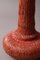 Red Ceramic Table Lamp from Studio pottery HH, Denmark 7