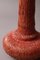 Rote Keramik Tischlampe von Studio Pottery HH, Dänemark 7