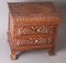 Bedside Table in Teak with Cerb Carvings, Image 6