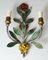 Hollywood Regency Wall Lamp with Iron Flowers by Hans Möller, Image 3