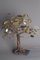 Hollywood Regency Wish Tree Lamp in Brass by Daniel D'Haeseleer 1