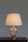 Table Lamp in Brass & Crystal 7