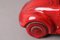 Lampada da tavolo Volkswagen Beetle rossa in ceramica, anni '70, Immagine 5