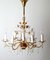 Gold Crystal Flower Chandelier from Palwa 3