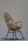 Mid-Century Egg Rocking Chair in Bamboo & Steel Tube, 1960s, Image 1