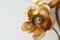 Hollywood Regency Flower Wandlampe aus Bleikristall von Kögl 5