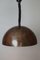 Copper Ceiling Lamp, 1970s 1