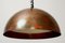 Copper Ceiling Lamp, 1970s 4