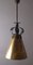 Hollywood Regency Brass Ceiling Lamp, 1950s, Image 3