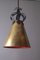 Hollywood Regency Brass Ceiling Lamp, 1950s 5