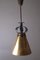 Hollywood Regency Brass Ceiling Lamp, 1950s 4