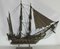 Antique Historicist Ship Model, 1890s, Image 1