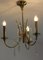 Lead Crystal Glass Chandelier in the Style of Stilnovo, 1970s 6