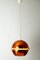 Space Age Copper Ball Ceiling Lamp, 1960s 7