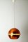 Space Age Copper Ball Ceiling Lamp, 1960s, Image 7