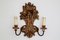 Italian Hollywood Regency Wall Lamp in Giltwood 1