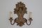 Italian Hollywood Regency Wall Lamp in Giltwood, Image 2