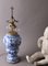 Blaue Vase Tischlampe von Gerhard Wolbeer, Berlin 4