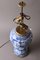 Blaue Vase Tischlampe von Gerhard Wolbeer, Berlin 5