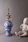 Blue Vase Table Lamp from Gerhard Wolbeer, Berlin 3