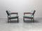 Modernist Model 36 Dla Easy Chairs by Gijn Van der Sluis for Van der Sluis Stalen Meubelen, 1950s, Set of 2 4