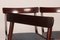 Mahogany Chairs by Ole Wanscher for PJ Møbler, Denmark 1970s, Set of 4, Image 4