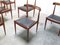 Model 500 Dining Chairs in Rosewood by Alfred Hendrickx for Belfor, 1960s, Set of 6 7