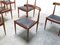 Model 500 Dining Chairs in Rosewood by Alfred Hendrickx for Belfor, 1960s, Set of 6, Image 7