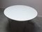 White Circular Dining Table by Arne Jacobsen & Bruno Mathsson for Fritz Hansen, 1960s, Image 4