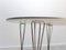 White Circular Dining Table by Arne Jacobsen & Bruno Mathsson for Fritz Hansen, 1960s, Image 10
