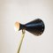 Lámpara de mesa italiana vintage de latón con contrapeso, años 50/60, Imagen 4