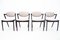 Danish Model 42 Dining Chairs by Kai Kristiansen, 1960s, Set of 4 1